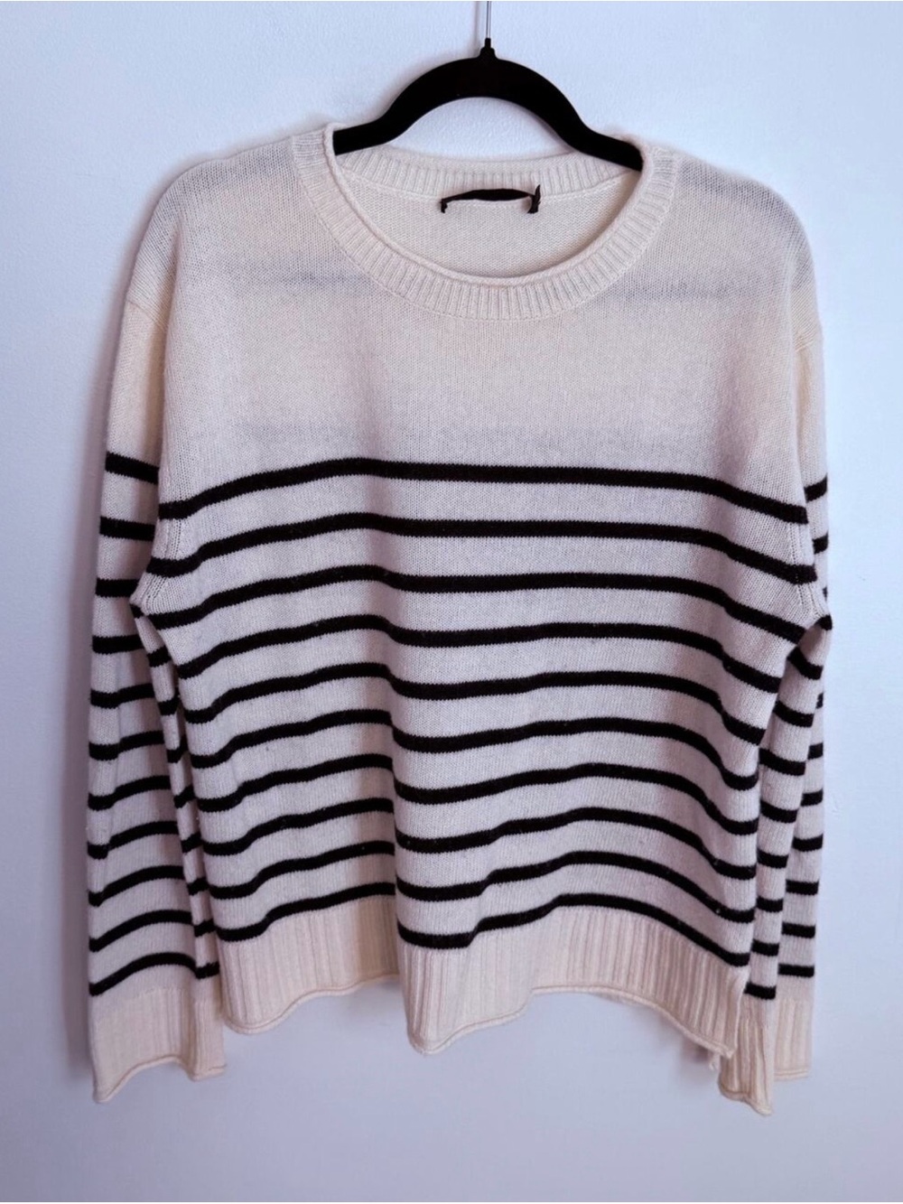 Jenni Kayne Striped Wool/Cashmere Sweater size medium